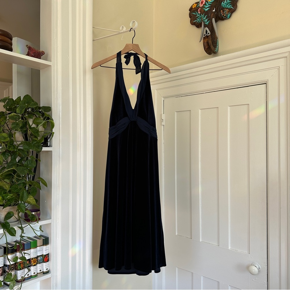 VTG Coldwater Creek Velvet Dress